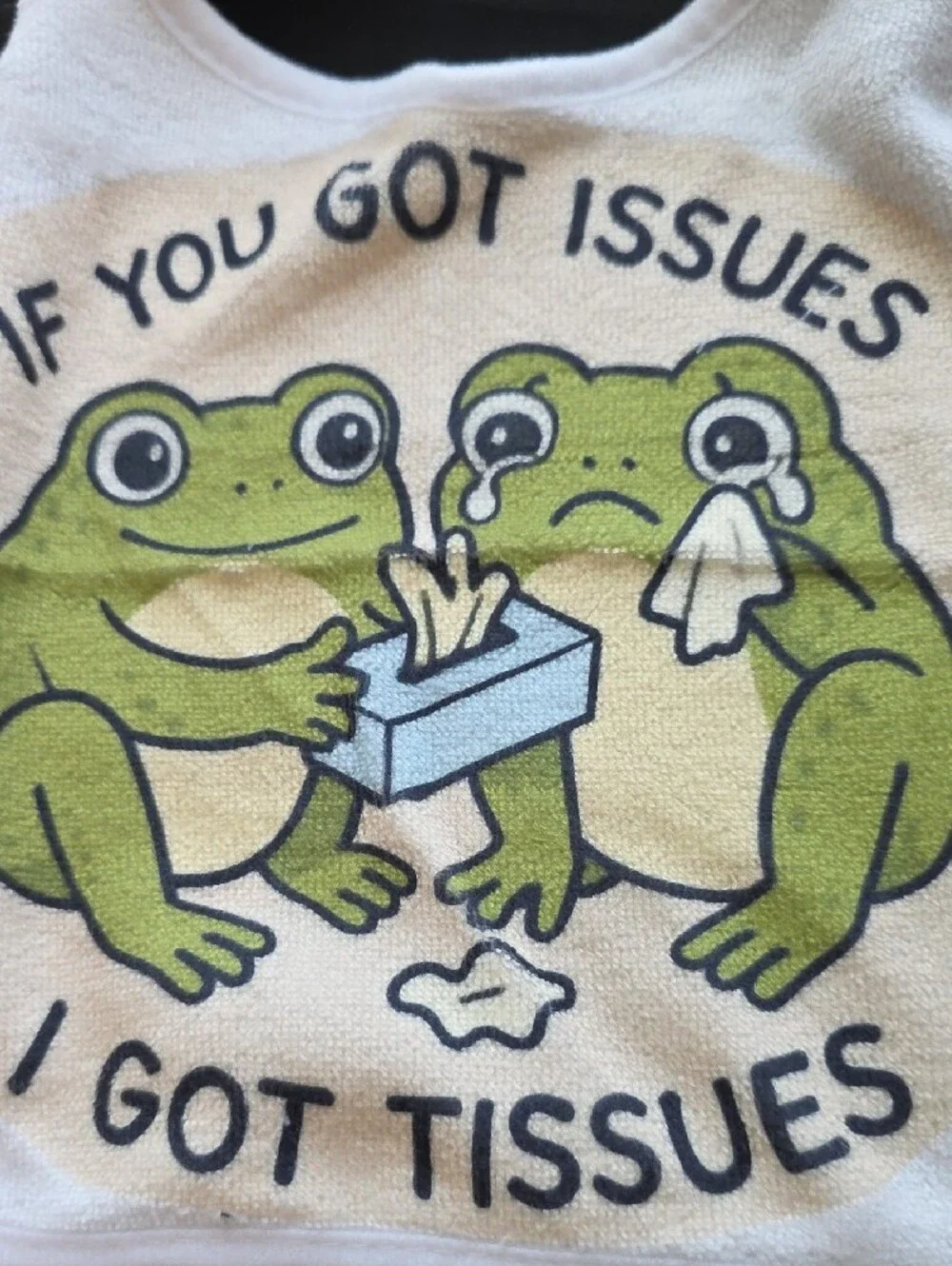 Cute Frog Bib - 